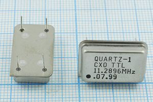 Кварцевый генератор 11,2896 МГц - 11289,6 FULL TTL 5В CXO