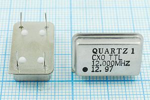 Кварцевый генератор 12 МГц - 12000 FULL TTL 5В CXO