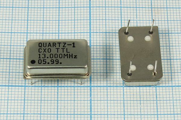 Кварцевый генератор 13 МГц - 13000 FULL TTL 5В CXO