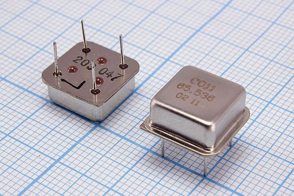 Кварцевый генератор 65,536 МГц - 65536 HALF T/CM 5В CO11