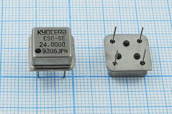 Кварцевый генератор 24 МГц - 24000 HALF T/CM 5В KHO-CSO-SE KYOCERA