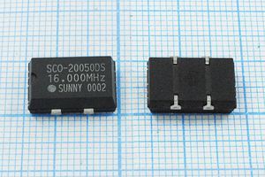 Кварцевый генератор 16 МГц - 16000 SMD14098P4 T/CM 5В SCO-200 SUNNY Кварцевый генератор 16 МГц - 16000 SMD14098P4 T/CM 5В SCO-200 SUNNY