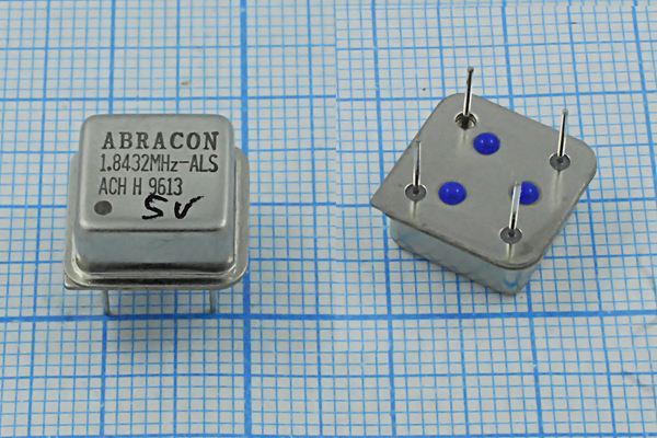 Кварцевый генератор 1,8432 МГц - 1843,2 HALF T/CM 5В ACH ABRACON