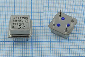 Кварцевый генератор 1,8432 МГц - 1843,2 HALF T/CM 5В ACH ABRACON