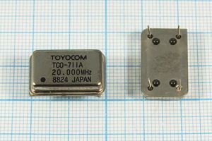 Кварцевый генератор 20 МГц - 20000 FULL TTL 5В TCO-711A TOYOCOM Кварцевый генератор 20 МГц - 20000 FULL TTL 5В TCO-711A TOYOCOM