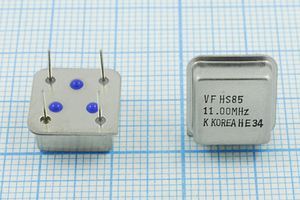 Кварцевый генератор 11 МГц - 11000 HALF CM 5В VFHS85 VALPEY-FISHER Кварцевый генератор 11 МГц - 11000 HALF CM 5В VFHS85 VALPEY-FISHER