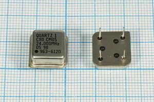 Кварцевый генератор 24 МГц - 24000 HALF CM 5В CXO