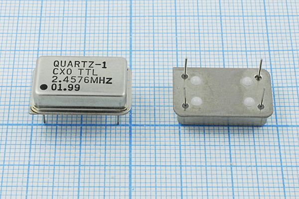 Кварцевый генератор 2,4576 МГц - 2457,6 FULL TTL 5В CXO