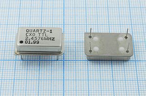 Кварцевый генератор 2,4576 МГц - 2457,6 FULL TTL 5В CXO