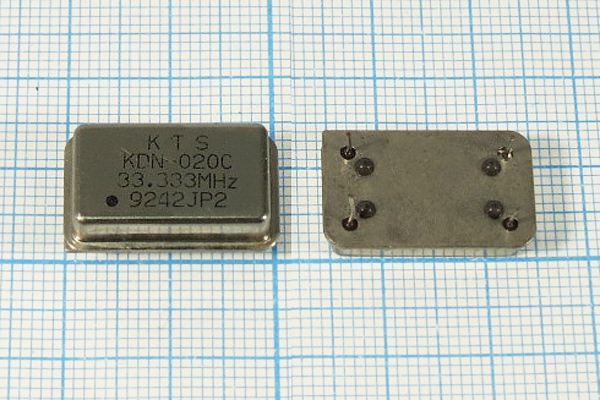 Кварцевый генератор 33,333 МГц - 33333 FULL KDN-020C KTC