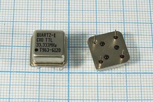 Кварцевый генератор 33,333 МГц - 33333 HALF TTL 5В CXO