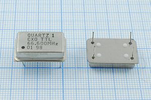 Кварцевый генератор 66,6 МГц - 66600 FULL TTL 5В CXO