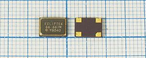 Кварцевый генератор 66,667 МГц - 66667 SMD07050C4 CM 3,3В EH26 (YB04)