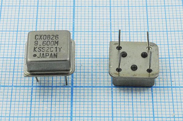 Кварцевый генератор 9,6 МГц - 9600 HALF CXO-826 KSS
