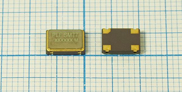 Кварцевый генератор 12 МГц - 12000 SMD07050C4 CM 3,3В SM77 PLE