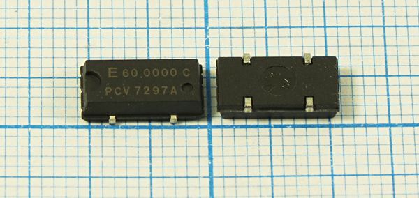 Кварцевый генератор 60 МГц - 60000 SMD10558P4 CM 3,3В SG-636PCV-C EPSON