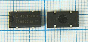 Кварцевый генератор 49,152 МГц - 49152 SMD10558P4 CM 5В SG-636PH-C SEIKO