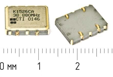 Кварцевый генератор 38,88 МГц - 38880 VCXO SMD11791C4 T/CM 5В K1526CA CTI