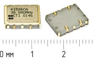 Кварцевый генератор 38,88 МГц - 38880 VCXO SMD11791C4 T/CM 5В K1526CA CTI Кварцевый генератор 38,88 МГц - 38880 VCXO SMD11791C4 T/CM 5В K1526CA CTI