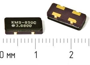 Кварцевый генератор 3,68 МГц - 3680 SMD10845C4 T/CM 5В KMS-850C
