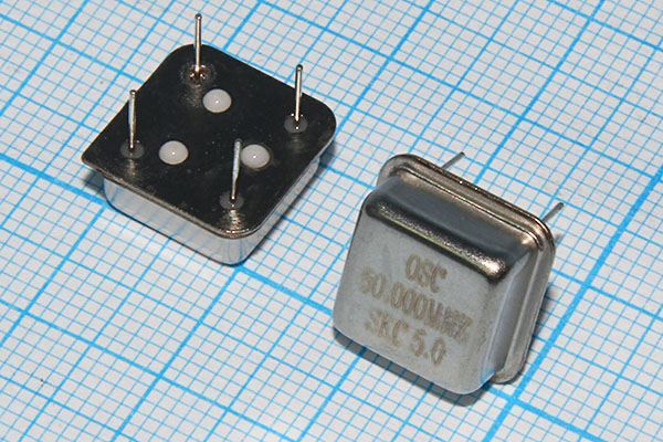 Кварцевый генератор 50 МГц - 50000 HALF T/CM 5В SKC