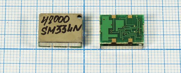 Кварцевый генератор 48 МГц - 48000 SMD14098M4 CM 5В SM33LN001 бм