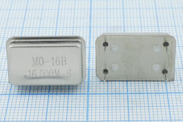 Кварцевый генератор 16 МГц - 16000 FULL T/CM 3,3В MO-16B-S MEC