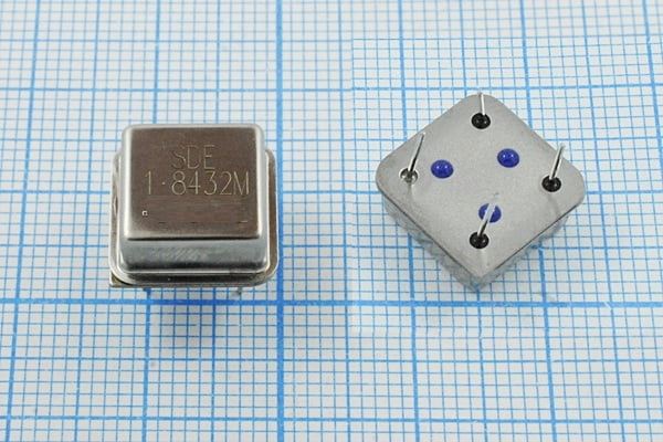 Кварцевый генератор 1,8432 МГц - 1843,2 HALF T/CM 5В OSC8 SDE