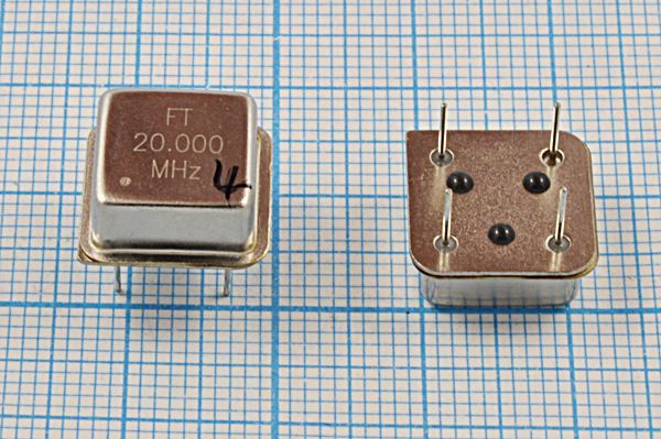 Кварцевый генератор 20 МГц - 20000 VCXO HALF T/CM 3,3В FVO10BCH3 FT