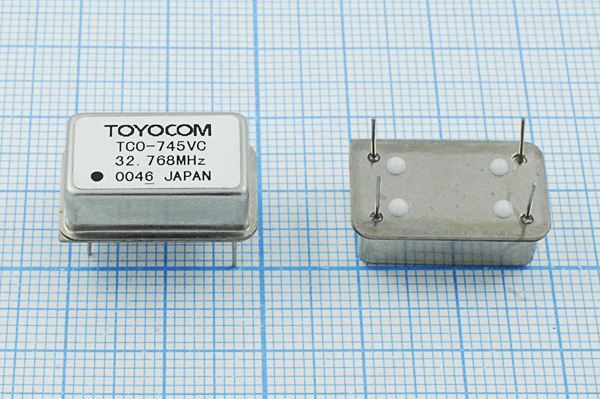 Кварцевый генератор 32,768 МГц - 32768 VCXO FULL CM 5В TCO-745VC TOYOCOM
