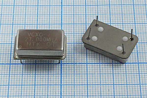 Кварцевый генератор 27 МГц - 27000 VCXO FULL T/CM 5В VCXO-70