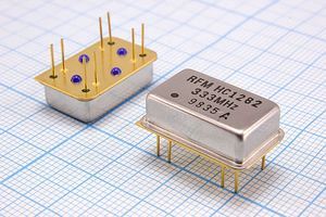 Кварцевый генератор 333 МГц - 333000 VCO DIP16-8 5В HC1282 RFM