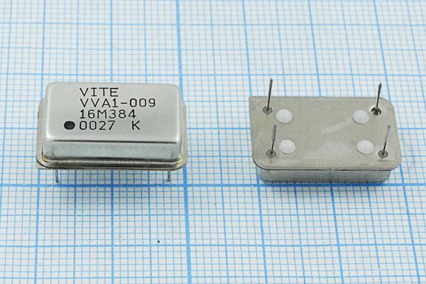 Кварцевый генератор 16,384 МГц - 16384 VCXO FULL T/CM 5В VVA1-009 VITE