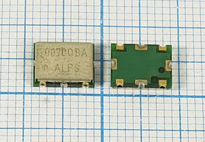 Кварцевый генератор 2075 МГц - 2075000 VCO S07860M8 3В UCSA2-105A ALPS Кварцевый генератор 2075 МГц - 2075000 VCO S07860M8 3В UCSA2-105A ALPS