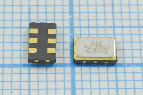 Кварцевый генератор 24 МГц - 24000 VCXO SMD05032C6 CM 3,3В VCXO5032 SDE