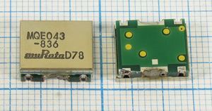 Кварцевый генератор 836 МГц - 836000 VCO S124104M6 MQE043-836 MURATA Кварцевый генератор 836 МГц - 836000 VCO S124104M6 MQE043-836 MURATA