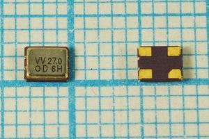 Кварцевый генератор 27 МГц - 27000 VCXO SMD03225C4 CM 3,3В DSV321SV