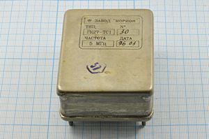 Кварцевый генератор 5 МГц - 5000 OCXO 63x53x29 ГК27-ТС1