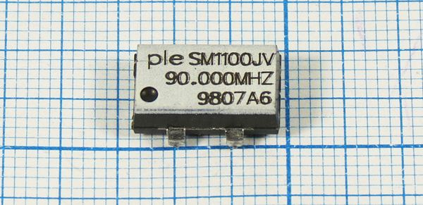 Кварцевый генератор 90 МГц - 90000 SMD14098P4 CM 3,3В SM1100JV