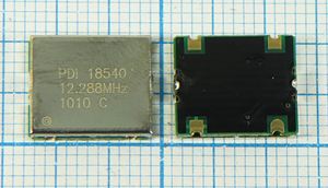 Кварцевый генератор 12,288 МГц - 12288 VCTCXO SMD11496C4 SIN 3В TV3612288XWNNXX
