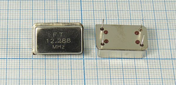 Кварцевый генератор 12,288 МГц - 12288 VCXO FULL T/CM 5В FVO10ABF5