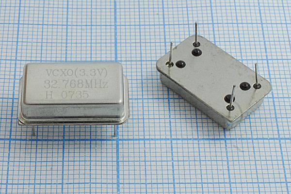 Кварцевый генератор 32,768 МГц - 32768 VCXO FULL T/CM 3,3В VCXO-3,3V AEC