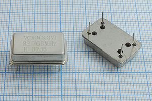 Кварцевый генератор 32,768 МГц - 32768 VCXO FULL T/CM 3,3В VCXO-3,3V AEC