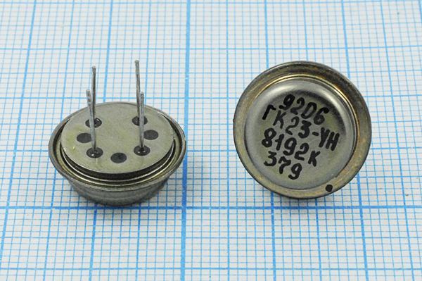 Кварцевый генератор 8,192 МГц - 8192 VCXO ТО-1(4) SIN 6,3В ГК23-УН новые