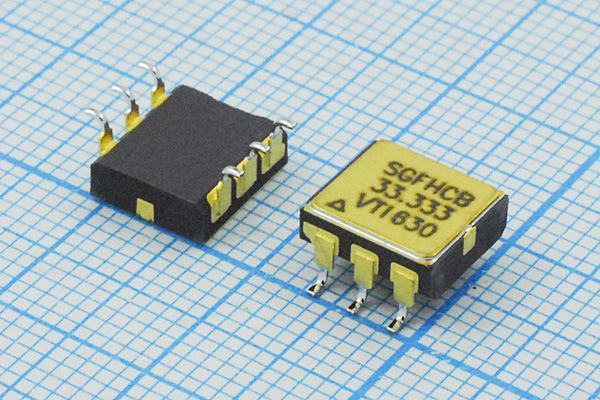 Кварцевый генератор 33,333 МГц - 33333 SMD08580C6 T/CM 5В SGFHCB VI