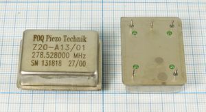Кварцевый генератор 278,528 МГц - 278528 VCXO 36x27x10 SIN 12В Z20-A13-01 Кварцевый генератор 278,528 МГц - 278528 VCXO 36x27x10 SIN 12В Z20-A13-01