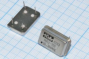 Кварцевый генератор 16,384 МГц - 16384 VCXO FULL CM 5В HV52-200 HCW