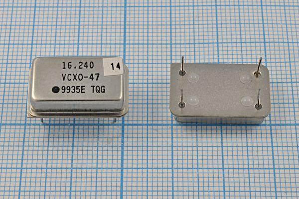 Кварцевый генератор 16,24 МГц - 16240 VCXO FULL VCXO-47 TQG