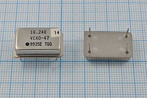 Кварцевый генератор 16,24 МГц - 16240 VCXO FULL VCXO-47 TQG Кварцевый генератор 16,24 МГц - 16240 VCXO FULL VCXO-47 TQG