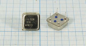 Кварцевый генератор 14 МГц - 14000 VCXO HALF T/CM 5В VC48 FMO